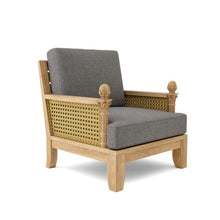Aesthetic 7-Piece Sectional in Teak Emanates Quality With Only a Glance, Musing Design Creates a Graceful Abode.