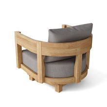 Memorable 6-Piece Arm-Chair Set in Teak, Arrives Fully Assembled (except coffee table) - 360Ìâå¡ Deep Swivel Seats Allows To Bask In Comfort.