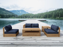 Remarkable 5 Piece Sectional in Teak, Creates Momentous Occasions Even If You Don't Like To Entertain.
