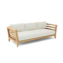 Prominent 4-Piece Sofa Set in Teak, Modern Classic Design Creates An Aesthetic Patio That'll Impress Your Friends & Family.