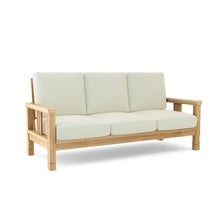 Premium Teak 6-Piece Sofa Set Includes Sun Lounger, Now You Can Enjoy "Stay-Cations" At Home, & Bask In Deep Seat Comfort,