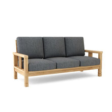 Premium Teak 6-Piece Sofa Set Includes Sun Lounger, Now You Can Enjoy "Stay-Cations" At Home, & Bask In Deep Seat Comfort,