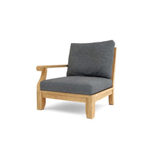 Decadent Riviera Luxe Right Modular, Sanded Smooth To Original Form & Crafted In Solid Teak.