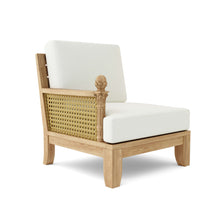 Luxe Right Modular Crafted In Premium Teak, 32.5 H x 33 D x 31 W, Exhibits Classic Elegance With Intricate Detailing.