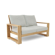 Capistrano Deep Seating Loveseat, 35 H x 37 W x 60 L, From Designer Sketches To Your Patio, Crafted In Solid Teak & Delivered Free.