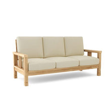 Premium Teak 6-Piece Sofa Set Includes Sun Lounger, Now You Can Enjoy "Stay-Cations" At Home, & Bask In Deep Seat Comfort,
