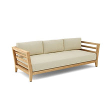 Prominent 4-Piece Sofa Set in Teak, Modern Classic Design Creates An Aesthetic Patio That'll Impress Your Friends & Family.