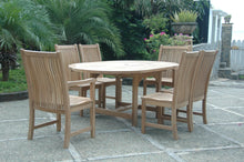 Bahama Chicago 7-Piece Dining Set In Teak, Table Extends To Seat 6 People, Delivered Free In 6-9 Working Days.