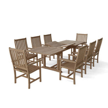 Quality 9-Piece Dining Set In Teak, Perfect For Toast-Worth Occasions With Friends & Family.