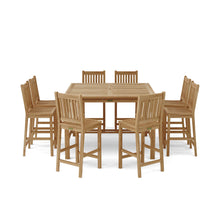 Masterfully Crafted Windsor Avalon 9-Piece Square Bar Set, Turns Your Patio Into A Toast-Worthy Alcove.