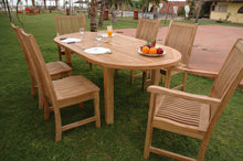 Bahama Chicago 7-Piece Dining Set, Crafted In Teak, Delivered Free In 3-9 Working Days, Seats 6 People.