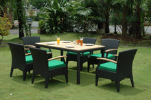 Bellagio 7-Piece Dining Set In Wicker, Arrives In 5-9 Working Days & Delivered Free.