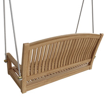 Del-Amo 48" Round Swing Bench,24 H x48 W x 26 D, Includes 25 Foot White Rope, Arrives In 5-9 Working Days.