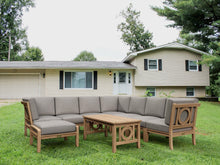 Look At This Remarkable 9-Piece Sectional in Teak, Creates An Ambient Mood For Memorable Occasions With Friends & Family.
