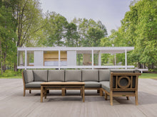 Divine 8-Piece Sectional in Teak Rests Your Mind, Body & Spirit, Tailored Design Creates a Musing Alcove At Home.
