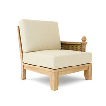 Sink Into This 6-Piece Sectional in Teak That Radiates Quality, Deep Seats Rests Your Mind & Body.
