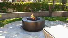 48" Round Unity Fire Pit - Copper - Match Lit - Natural Gas