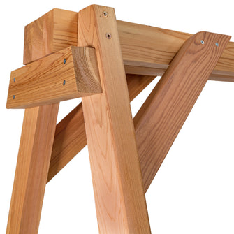 Swing A-Frame - Handcrafted In Canada With Rot Resistant, Untreated, Western Red Cedar.