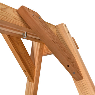Swing A-Frame - Handcrafted In Canada With Rot Resistant, Untreated, Western Red Cedar.