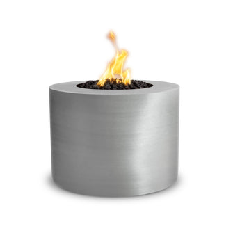 30" Round Beverly Fire Pit - Copper - Match Lit - Natural Gas