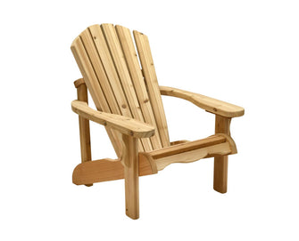 Red Cedar Adirondack Chair - Made In Canada - Invites You To Sit Back & Relax On Lazy Afternoons.