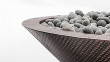 48" Round Cazo Fire Pit - Copper - Match Lit - Natural Gas
