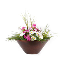 24" Cazo Hammered Copper Planter Bowl
