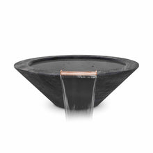 24" Cazo Wood Grain Water Bowl