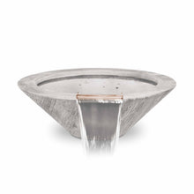24" Cazo Wood Grain Water Bowl