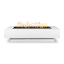 48" Rectangular Coronado Fire Pit - Powder Coated Metal - Black - Match Lit - Natural Gas