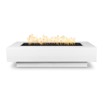48" Rectangular Coronado Fire Pit - Powder Coated Metal - Black - Match Lit - Natural Gas