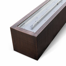 48" Rectangular Eaves Fire Pit - Copper - Match Lit - Natural Gas