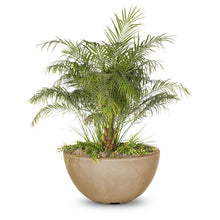 30" Round Luna Planter Bowl - GFRC Concrete - Ash -