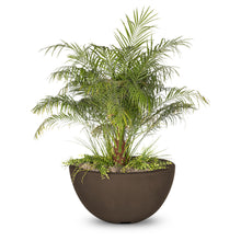 30" Round Luna Planter Bowl - GFRC Concrete - Ash -