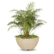 30" Round Luna Planter Bowl - GFRC Concrete - Ash -