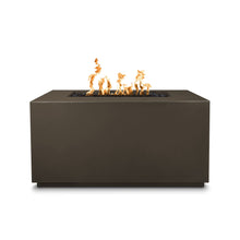 48" Rectangular Pismo Fire Pit - GFRC Concrete - Ash - Match Lit - Natural Gas