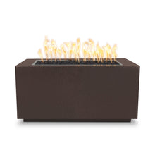 48" Rectangular Pismo Fire Pit - Powder Coated Metal - Black - Match Lit - Natural Gas