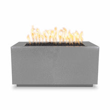 48" Rectangular Pismo Fire Pit - Powder Coated Metal - Black - Match Lit - Natural Gas