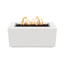 48" Rectangular Pismo Fire Pit - Powder Coated Metal - Black - Match Lit - Natural Gas