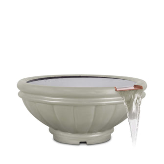 24" Roma GFRC Concrete Water Bowl