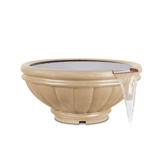 24" Roma GFRC Concrete Water Bowl