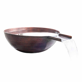 27" Sedona Hammered Copper Water Bowl