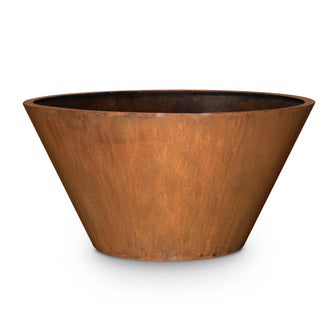 30" Sierra Corten Steel Planter - 20" Tall