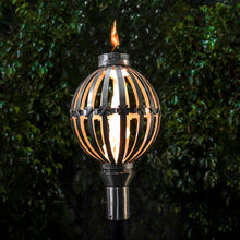 Globe Torch with Original TOP Torch Base - Stainless Steel
