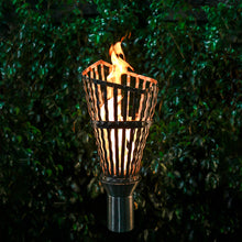 Roman Torch with Original TOP Torch Base - Stainless Steel