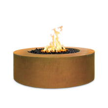 48" Round Unity Fire Pit - Copper - Match Lit - Natural Gas