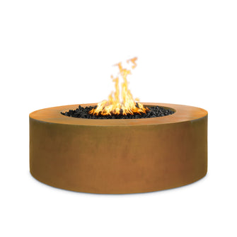 48" Round Unity Fire Pit - Copper - Match Lit - Natural Gas