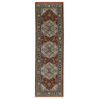 Traditional Persian Rug, Runner,  2X8, Cut Pile