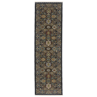 Traditional Persian Rug, Runner,  2X8, Cut Pile