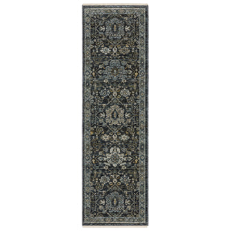 Traditional Persian Rug, Runner,  2X8, Cut Pile